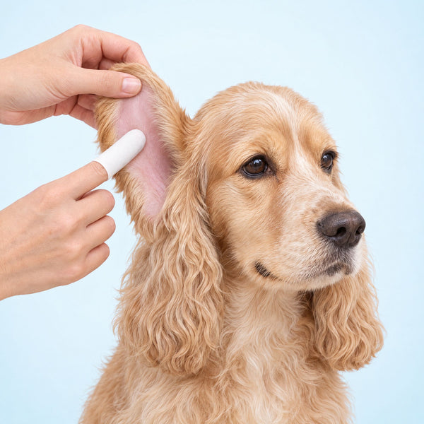 3. Gently wipe the outer ear